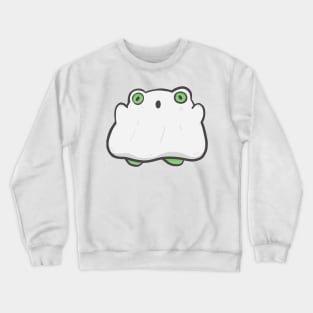 Halloween ghost frog Crewneck Sweatshirt